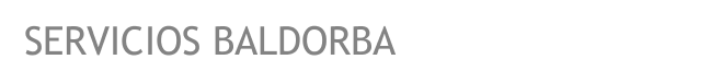 SERVICIOS BALDORBA